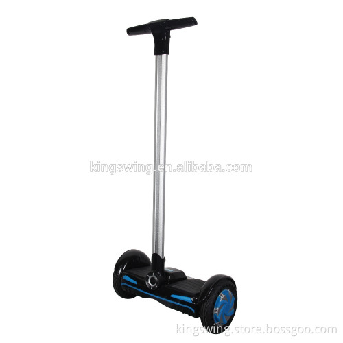 Factory Best Quality 8 inch Big wheels Standing self-balancing smart scooter two wheel electric skateboard with handrail